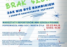 Przejdź do - Warsztaty reporterów: Mini-szkoła pisania